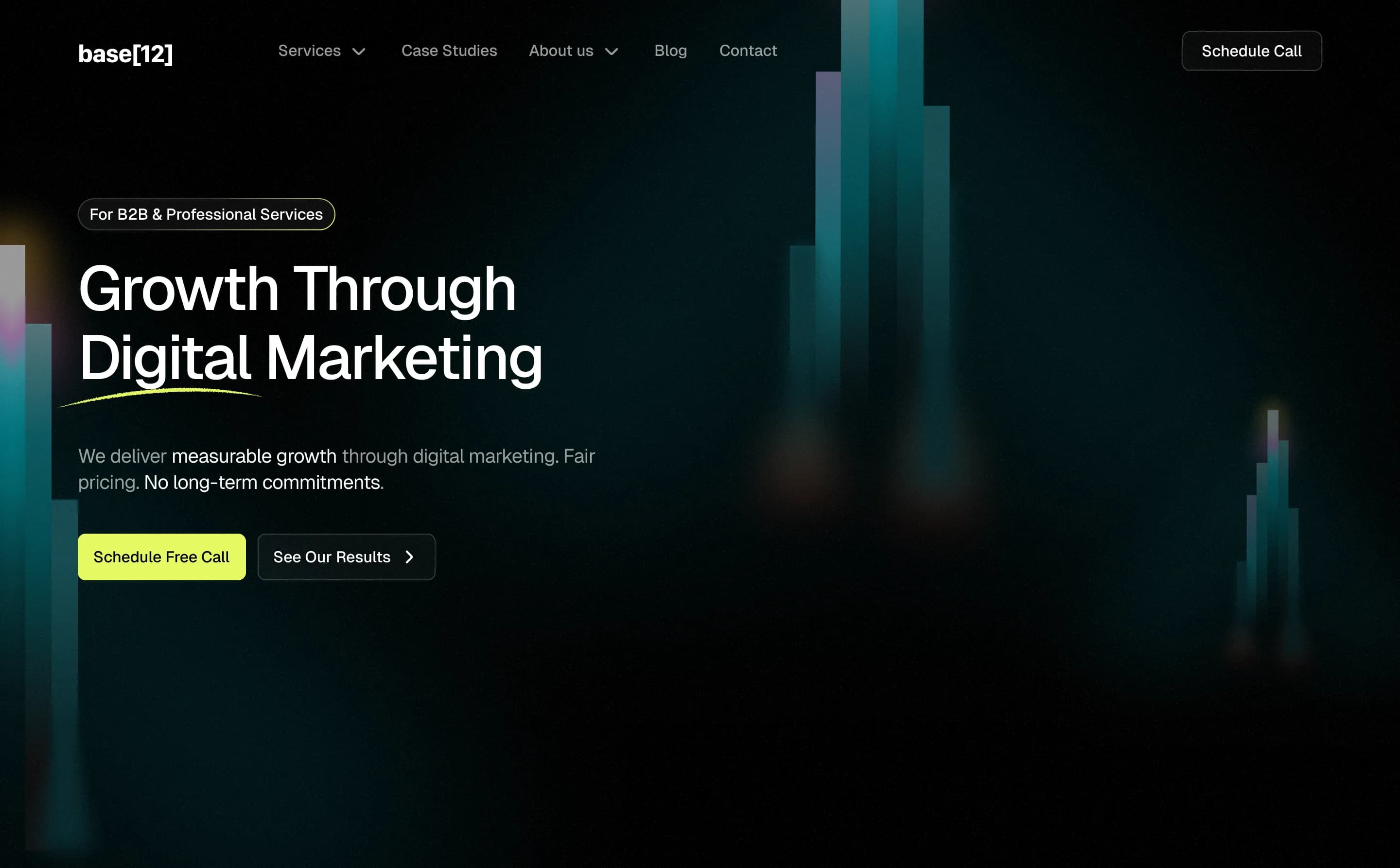 Agency Landingpage